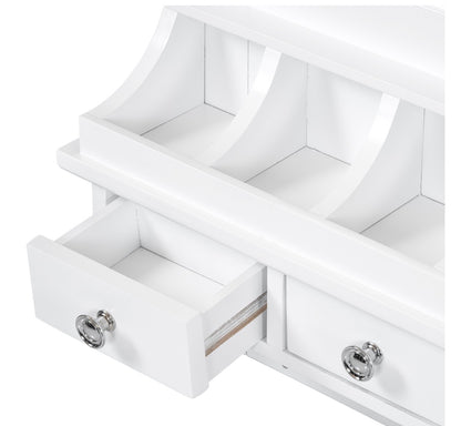 Floating Vanity, Big Mirror, Wall-Mounted Storage Vanity