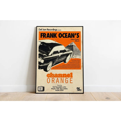 Frank Ocean Blond Album Prints Poster Pop Music Artists Canvas Painting for Living Room Home Decor Poster Fans Gifts-Unframed