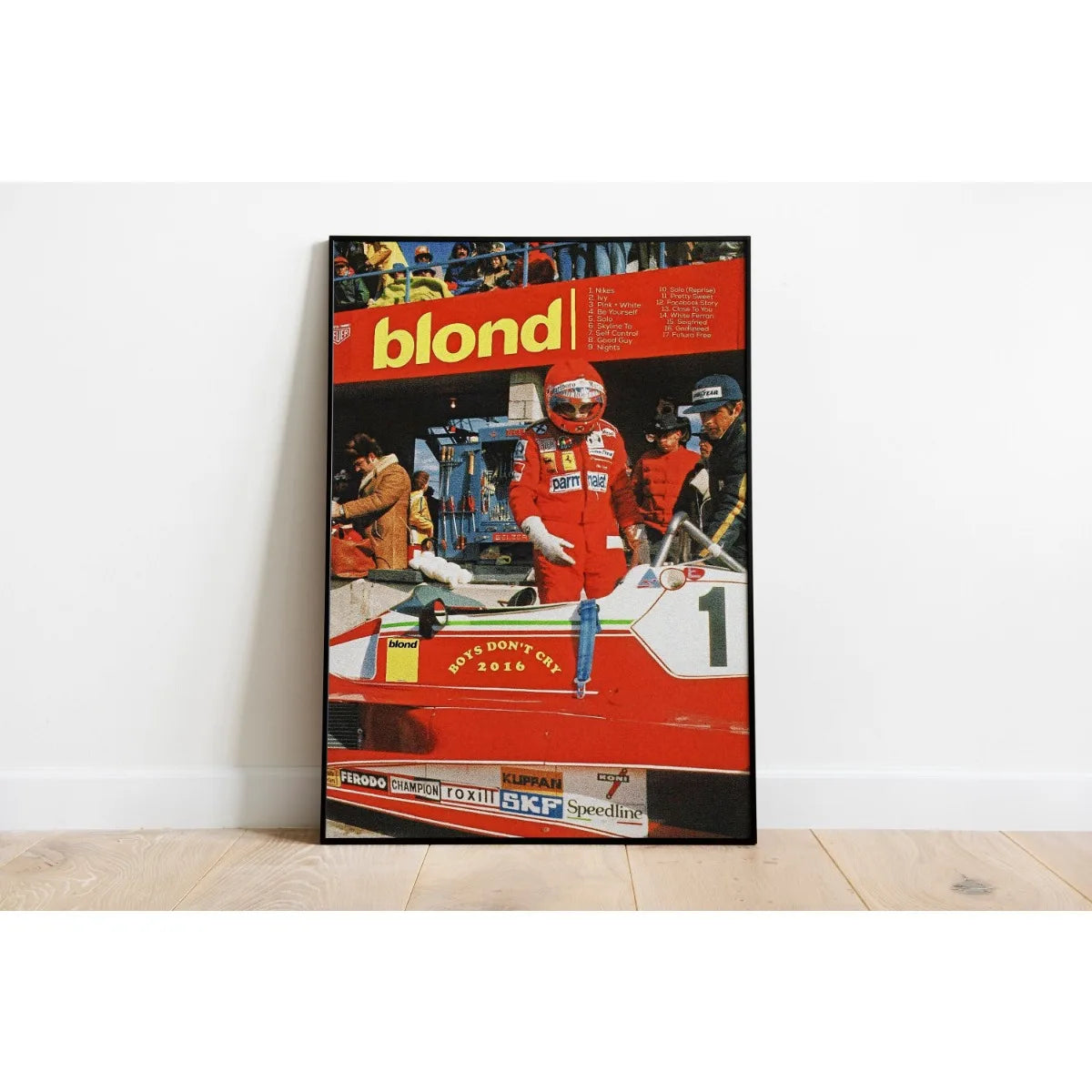 Frank Ocean Blond Album Prints Poster Pop Music Artists Canvas Painting for Living Room Home Decor Poster Fans Gifts-Unframed