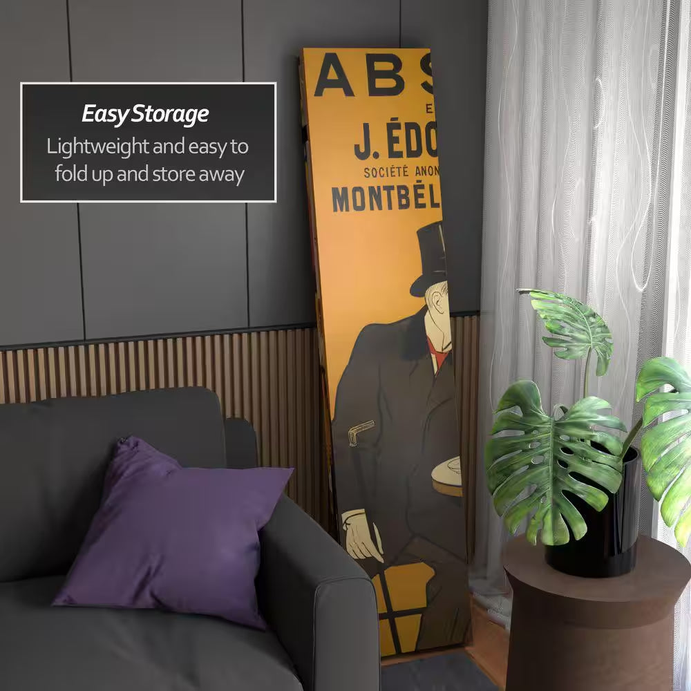6 Ft. Printed 3-Panel Room Divider