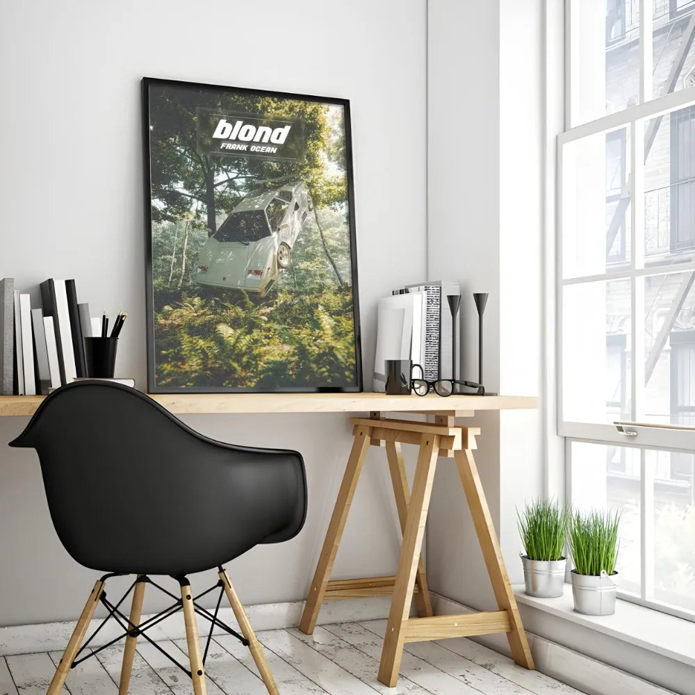 Frank Ocean Blond Album Prints Poster Pop Music Artists Canvas Painting for Living Room Home Decor Poster Fans Gifts-Unframed